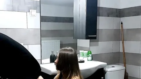 AdamTiny: Rimjob außer Rand und Band, als das Make-up meiner versauten Frau durch schlampiges Arschlecken zerstört wird