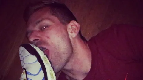 Polish XL thug public RAW fuck and piss feeding
