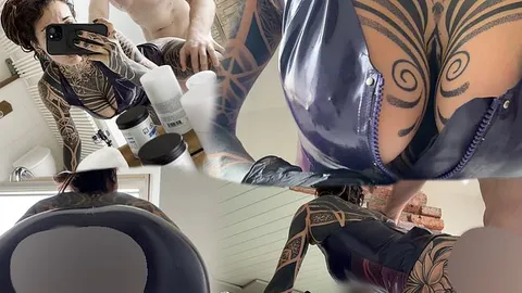 Latex Verführung! Doggy zum Höhepunkt!