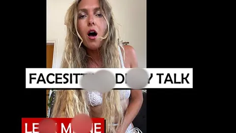 Facesitting Dirty Talk – leck meine haarige Fotze!