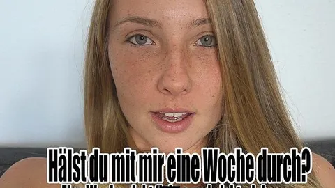 Hälst du mit mir durch? Eine Woche nicht ficken und wichsen.