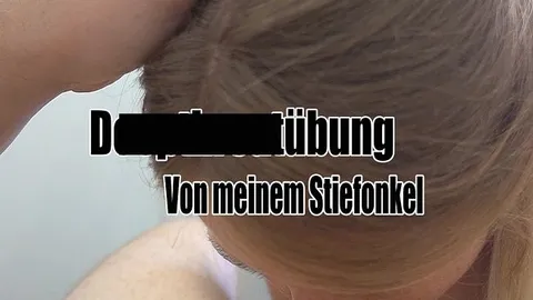 Deepthroatübung von meinem Stiefonkel