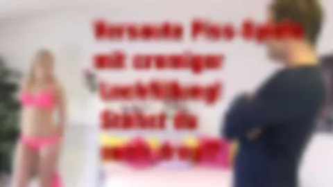 Versaute Piss-Spiele mit cremiger Lochfüllung! Stehst du auch drauf?