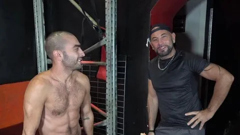 crunchboy: fucked bareback in crusing by straight boy sexy