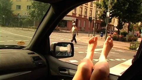 Ich zeige Frankfurt meine Füsse