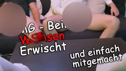 OMG wir wurden beim Wichsen erwischt - Sie hat es direkt sauber gemacht