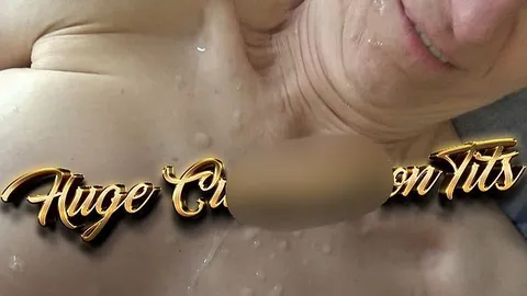 Huge Cumshot on Tits