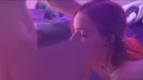 Ice_Foxy: Spontaner Blowjob mit Facial von Bekanntem nach Geburtstagsfeier