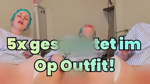 Spekulum und Fingern bringen mich 5 mal zum Squirten | OP Outfit