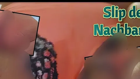 Slip der Nachbarin eingesaut - ob sie es merkt?