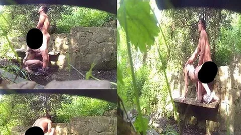 JohnyBlake: Quickie im Wald bei Wasser Quell !!!