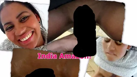 India Amazon bei mir zu besuch! Ein Quiky mit Schlammschieben!