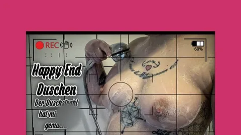 Happy End Duschen! Der Duschstrahl hat mich geil gemacht!