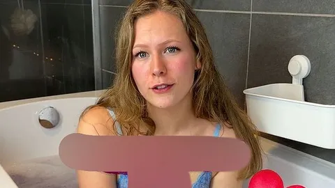Valentinsdate in der Badewanne
