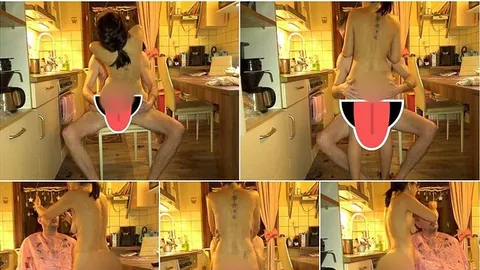 Eine nackte Friseuse !!!