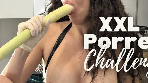XXL-Porree Challenge - Livecam Feeeling ganz nah dabei !