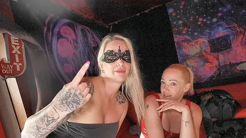 Lea_Kirsch: WAHNSINN!!! MEINE ERSTE DOMINANTE FRAU | PROBESPANKS!! June, spankt mich & leckt MEINE SPERMAFOTZE!