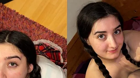 LeahSnuSnu: Schlampiges Uni Girl bläst und fickt bis zum Creampie!!