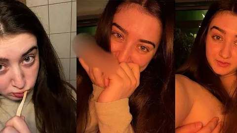 Zähne putzen, pinkeln, Vibrator! Meine versaute Abendroutine!!