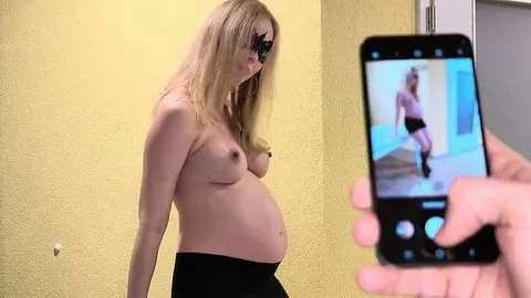Lilly-Blume: Schwangerschafts Shooting eskaliert! Der Trick hat funktioniert inklusive heftigem Küchentischfick!