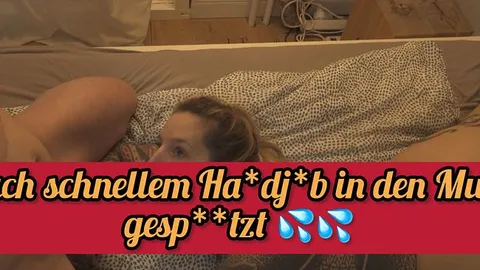 lisa_rocketcock: NACH SCHNELLEM HANDJOB IN DEN MUND GESPRITZT!