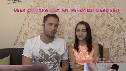 User-Creampie mit User peter! Ich liebe es!