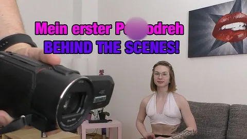 BEHIND THE SCENES - Mein erster Pornodreh !!!