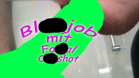 Blowjob mit Facial Cumshot