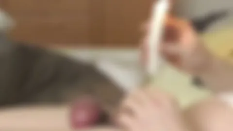 etwas Spaß mit dem Wachs einer Kerze