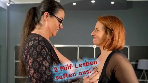 Mara-LeNoir: Zwei MILFs saften aus