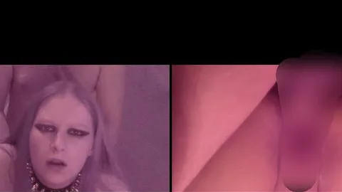 Marc_Laraan: Riesen Titten Goth Girl mit Creampie gefickt (Bild im Bild, mit 2 Cams,aus 2 verschiedenen Perspek)