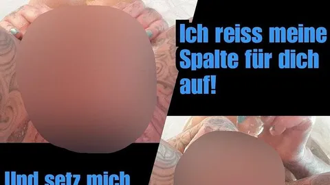 Ich setz mich in dein Gesicht!