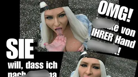 SIE will dass ich Sperma lecke!