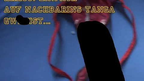 mrcreampie: auf Tanga gewichst & zurück gelegt