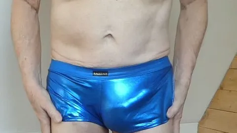Blaue Hose
