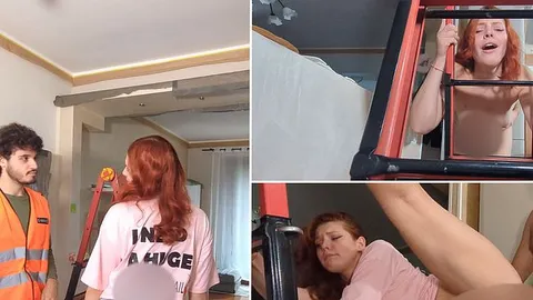 Ich betrüge meinen Freund mit dem Maler, während er nicht zu Hause ist (ITALIENISCH AMATEUR)