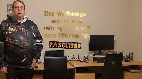 Pasci1980: Der Wichsologe untersucht sein Sperma mit dem Mikroskop