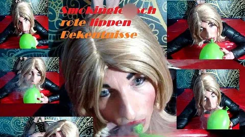 Smokingfetisch rote lippen Bekentnisse