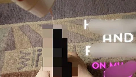 RedWildcat: Handjob und Footjob auf meinem BBC Dildo