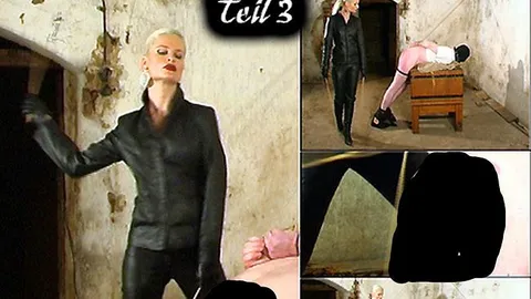 Göttin SYONERA - Extreme Flagellation und Auspeitschung im eiskalten Keller - Teil 3