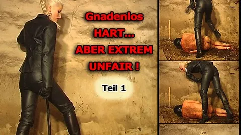 Gnadenlos HART ... ABER EXTREM UNFAIR ! - Extreme Auspeitschung und Abrichtung im Stall - Teil 1