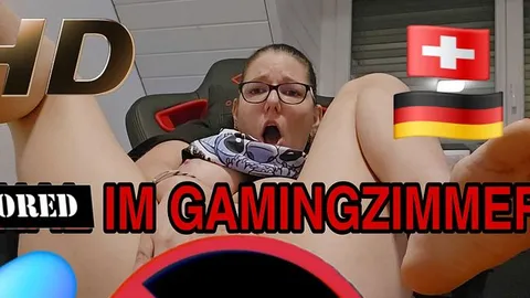 Unartig ANAL in meinem GAMINGZIMMER in HD