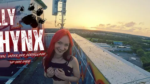 Sally_Sphynx: Blowjob auf dem Dach - Über den Wolken, unter der Gürtellinie