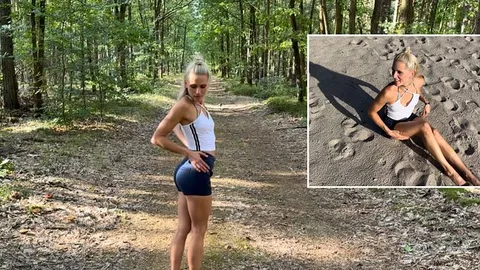 schnuggie91: Outdoor Sex Überraschung! Mitten auf dem Feldweg!