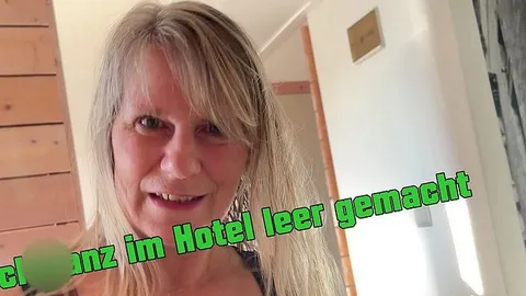 Schwanz im Hotel leer gemacht