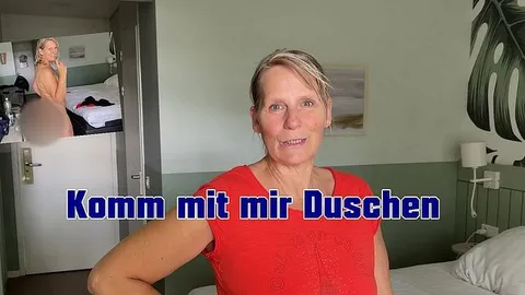 Komm gerne mit mir Duschen