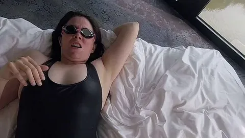 Fuck the Wetlook Swimsuit Bitch