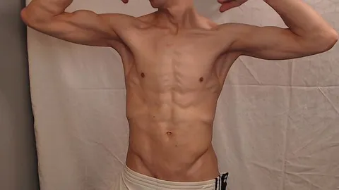 Muscle Flexing Hot Posing Throbbing Long Dick Hot Load