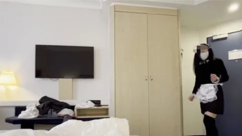 Public Krasser Fick mit Hotel Putzfrau !