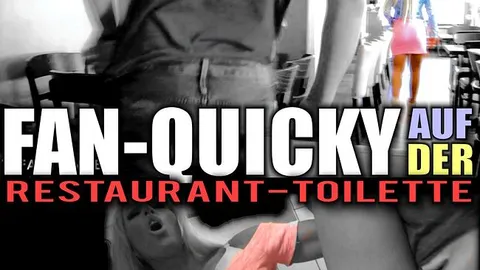 TiffanyAngel: Fan-Quickie auf der Restaurant-Toilette